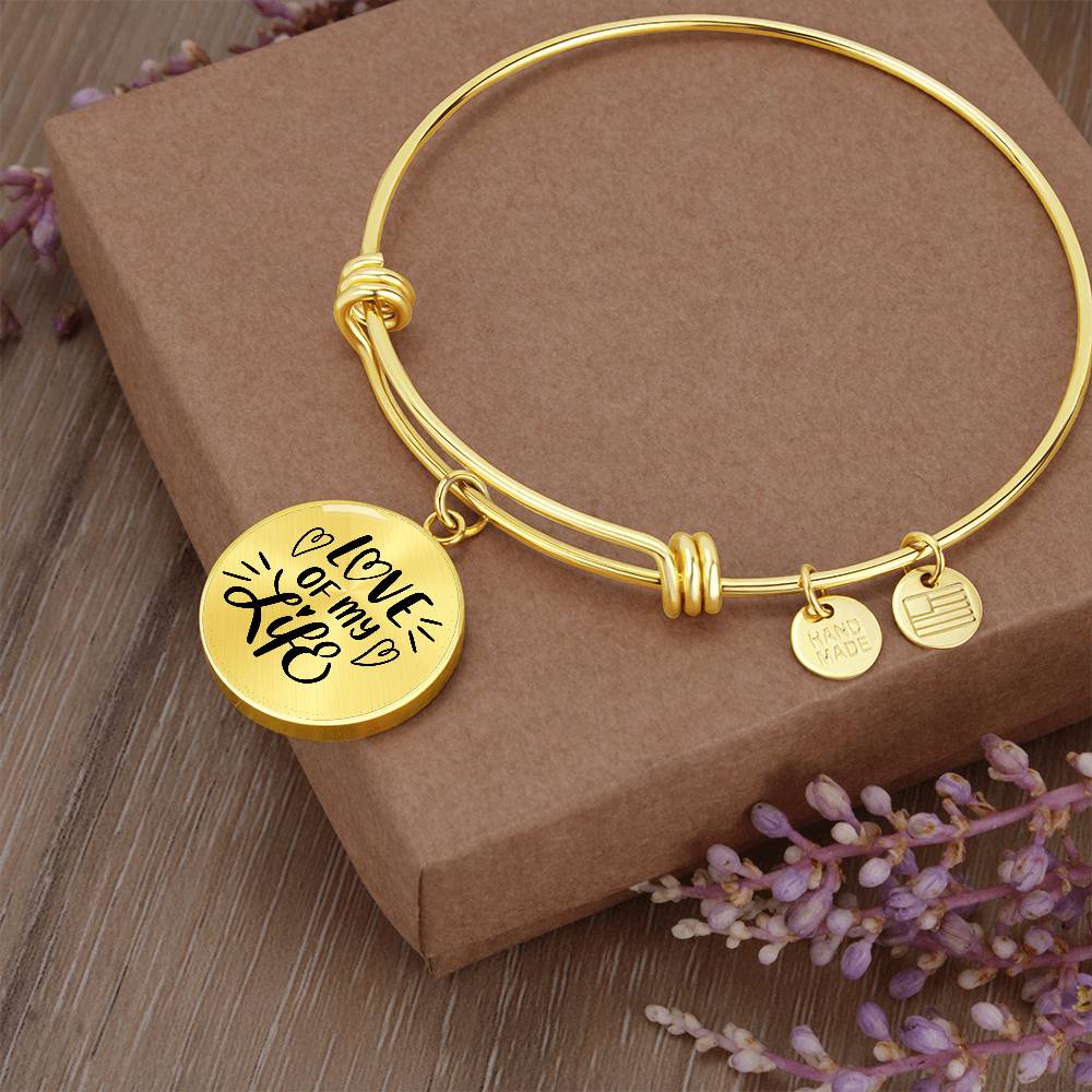 Love of My Life Luxury Circle Bangle