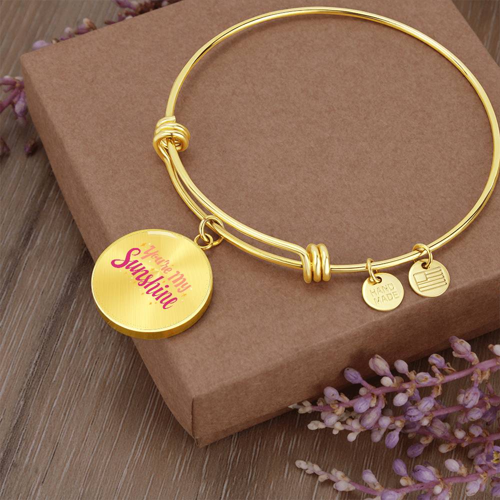 You're My Sunshine Luxury Circle Bangle