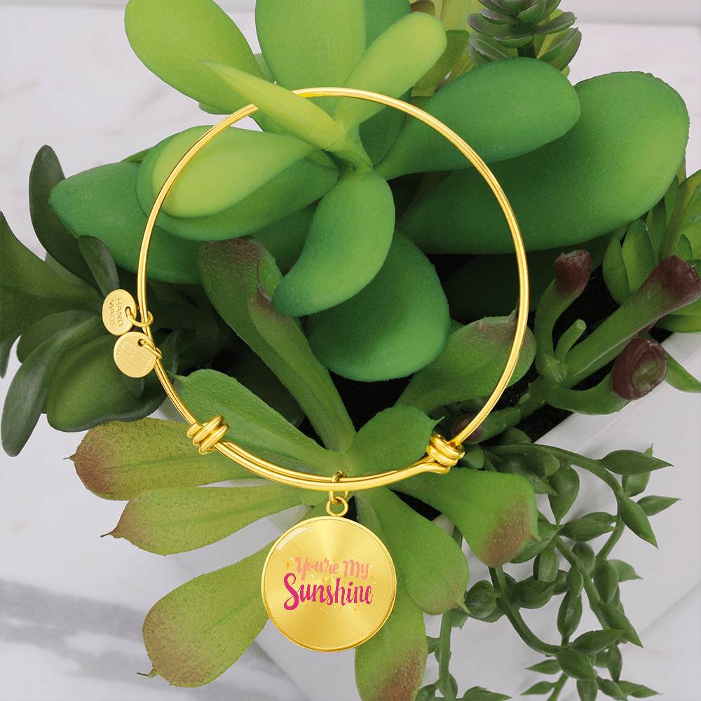 You're My Sunshine Luxury Circle Bangle