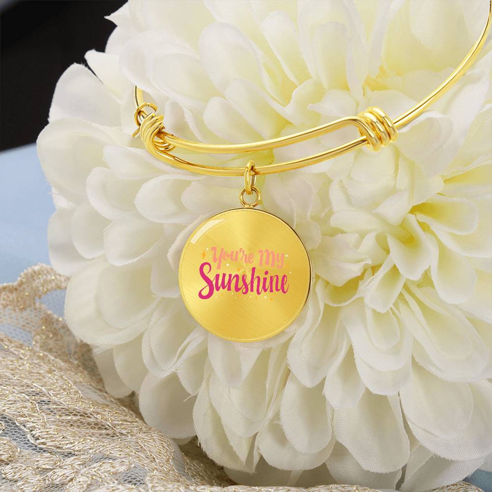 You're My Sunshine Luxury Circle Bangle