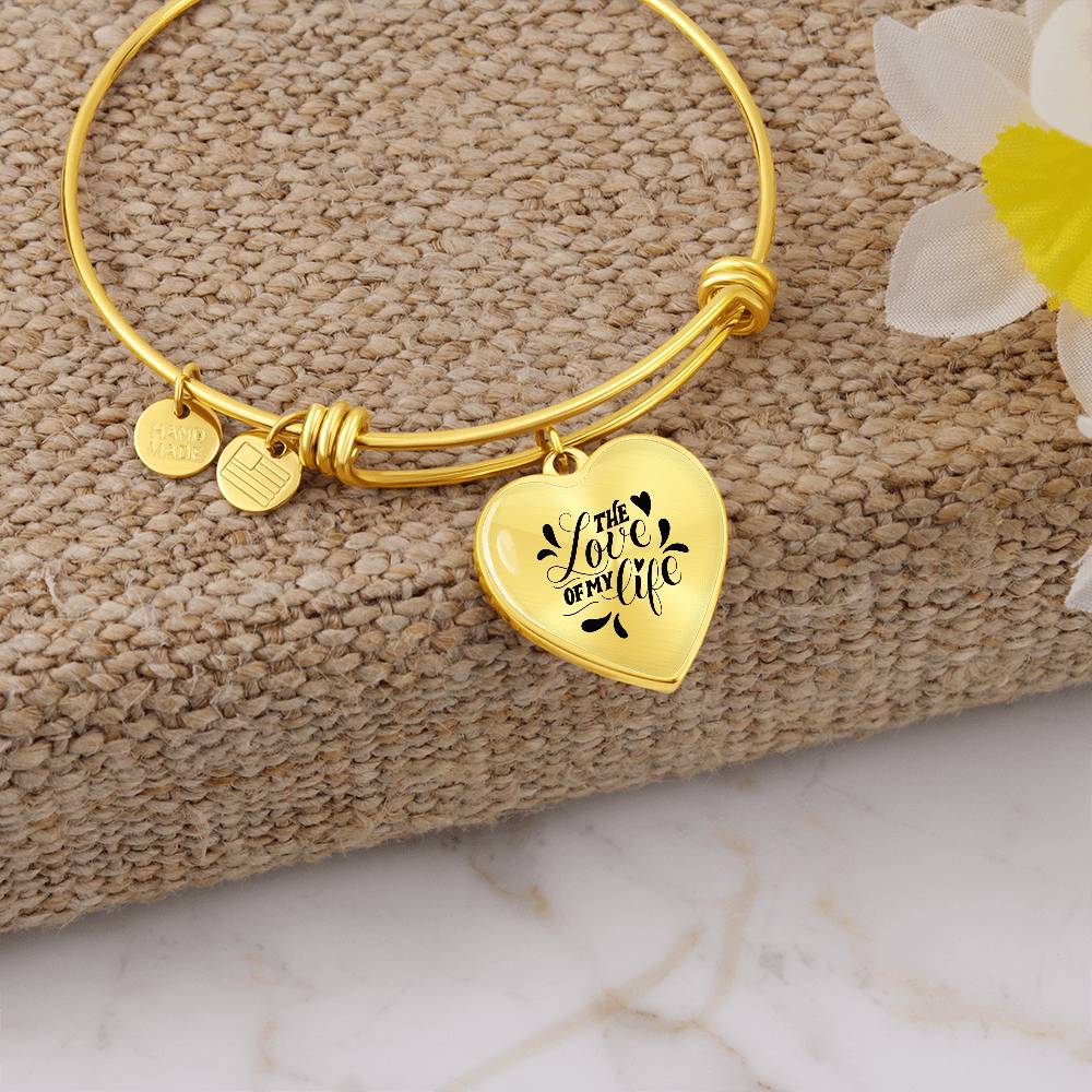 Love of My Life Luxury Heart Bangle