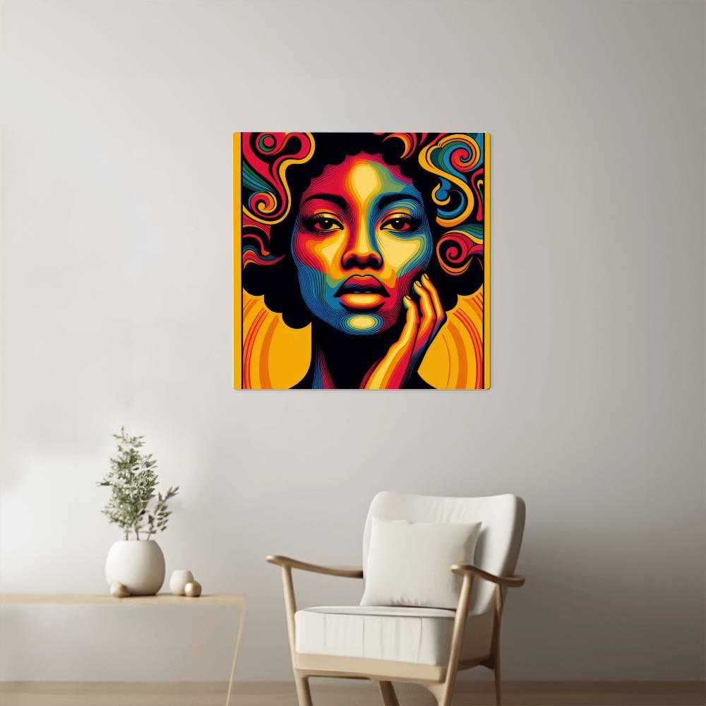 Me for Me Metal Print