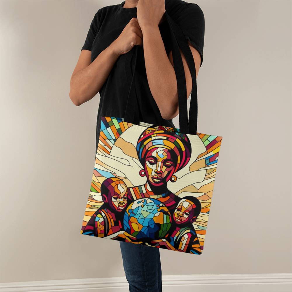 World at Our Hands Tote Bag