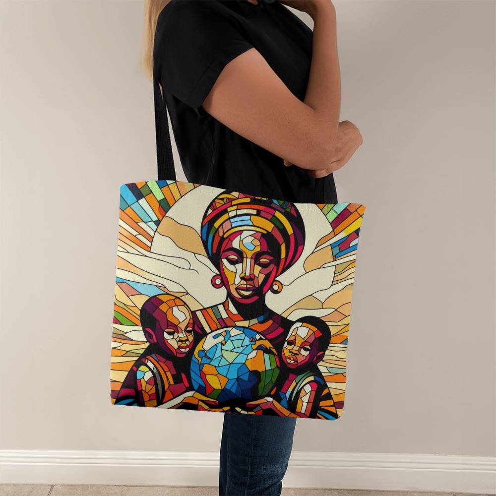 World at Our Hands Tote Bag