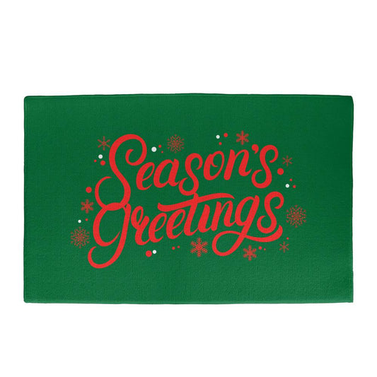 Seasons Greetings Welcome Mat