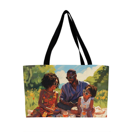 Family Picnic Weekender Tote Bag