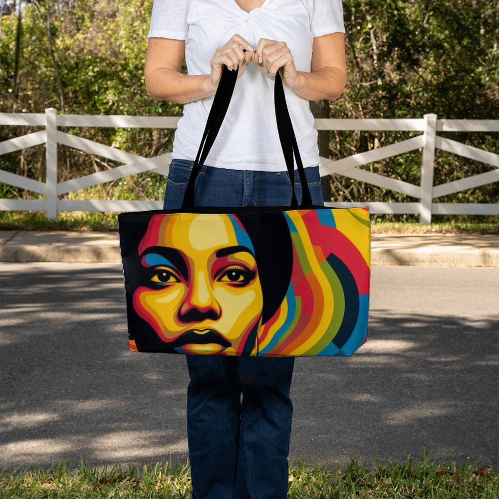 Afro Chic Weekender Tote