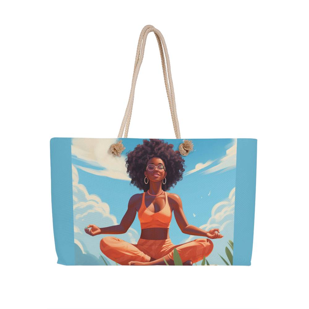 Peaceful Outside Weekender Tote Bag