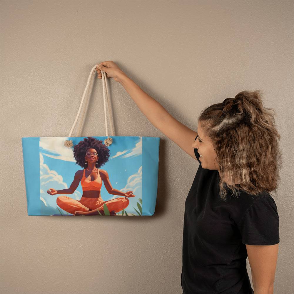 Peaceful Outside Weekender Tote Bag