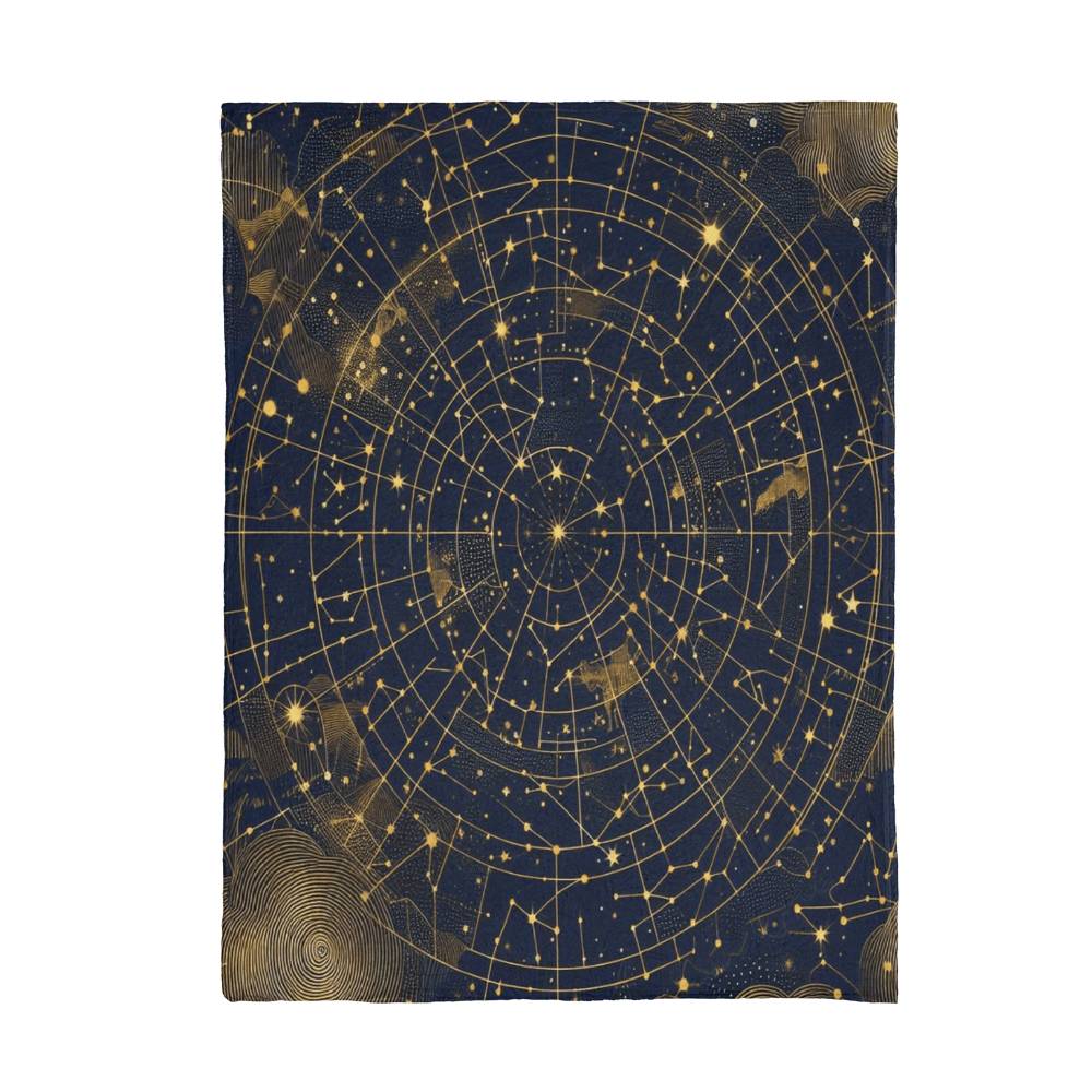 Night Sky Mink Touch Fleece Blanket