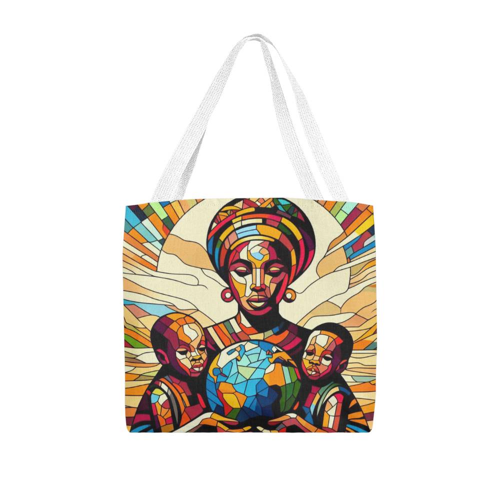 World at Our Hands Tote Bag