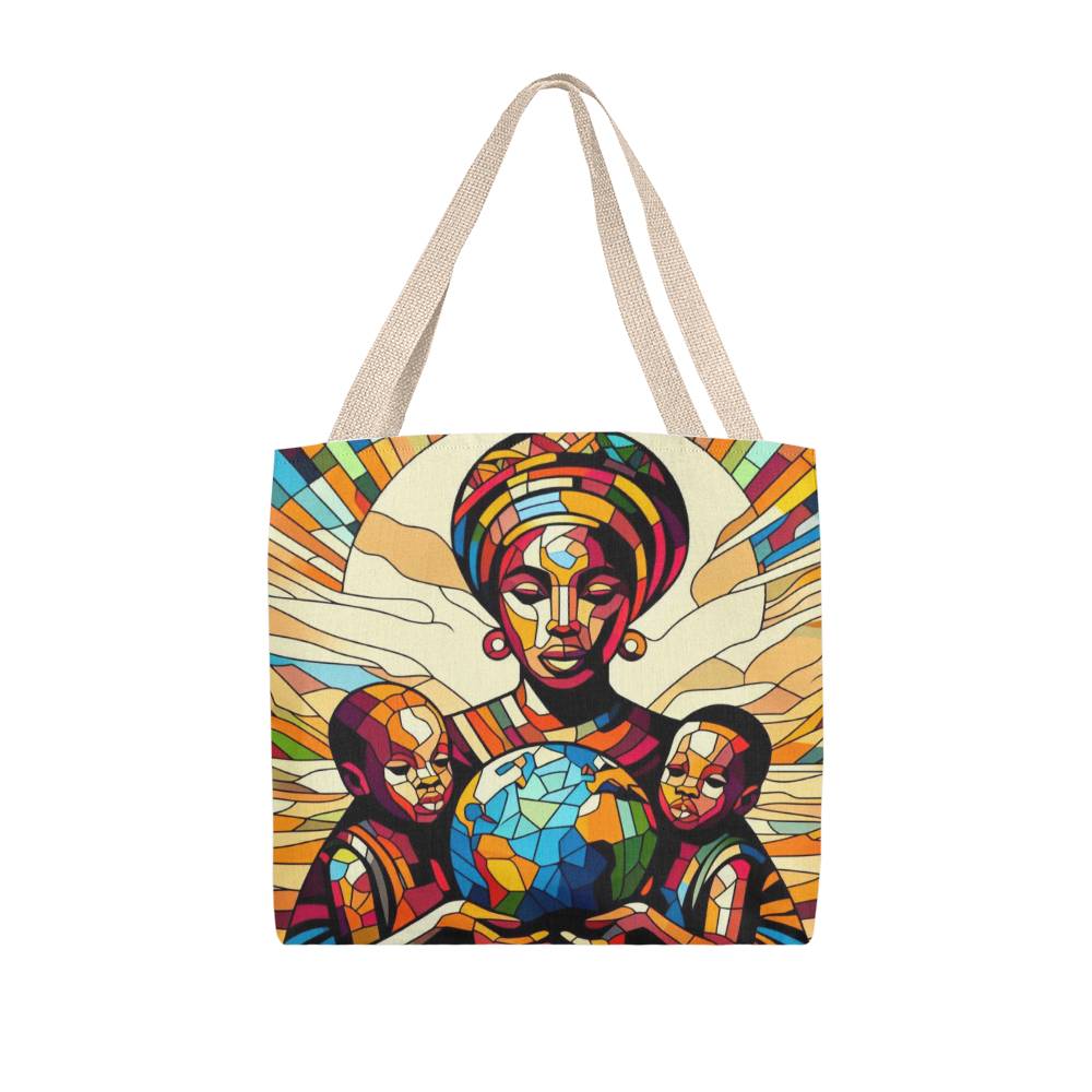 World at Our Hands Tote Bag