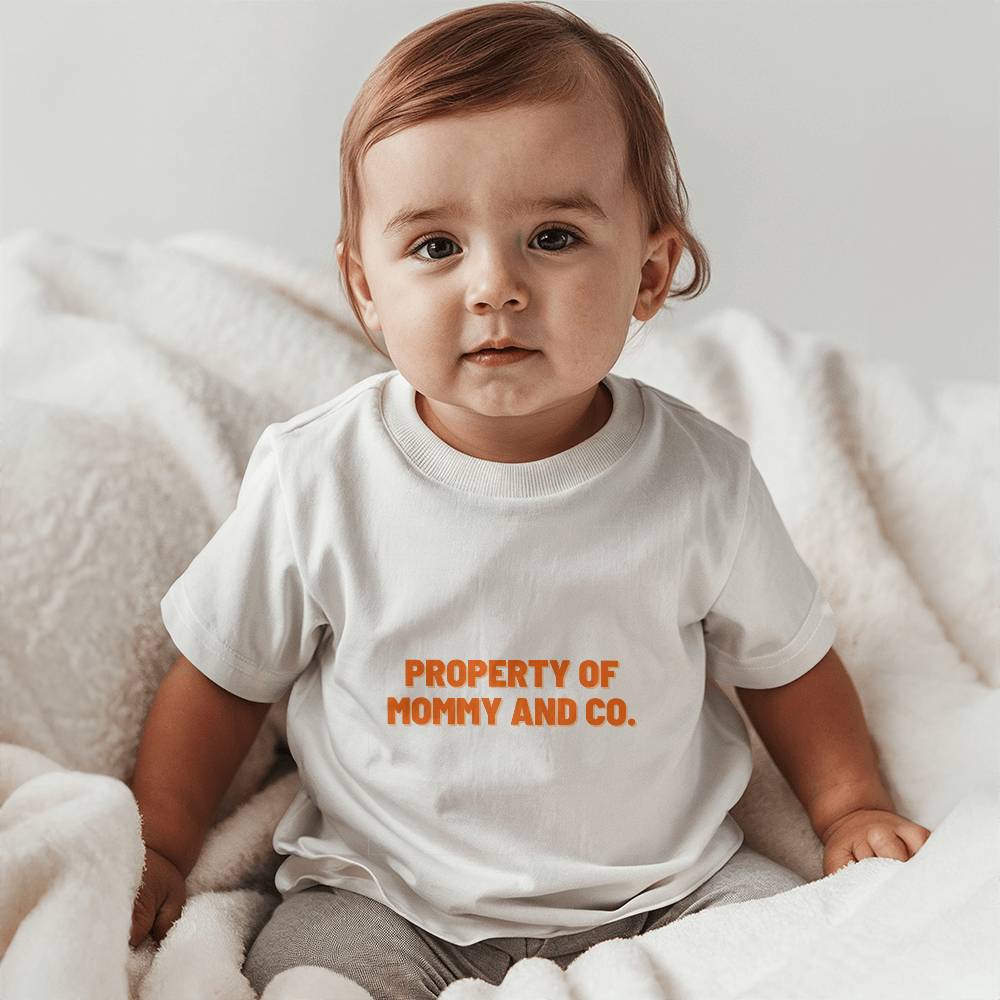 Property of Mommy and Co Baby Tee