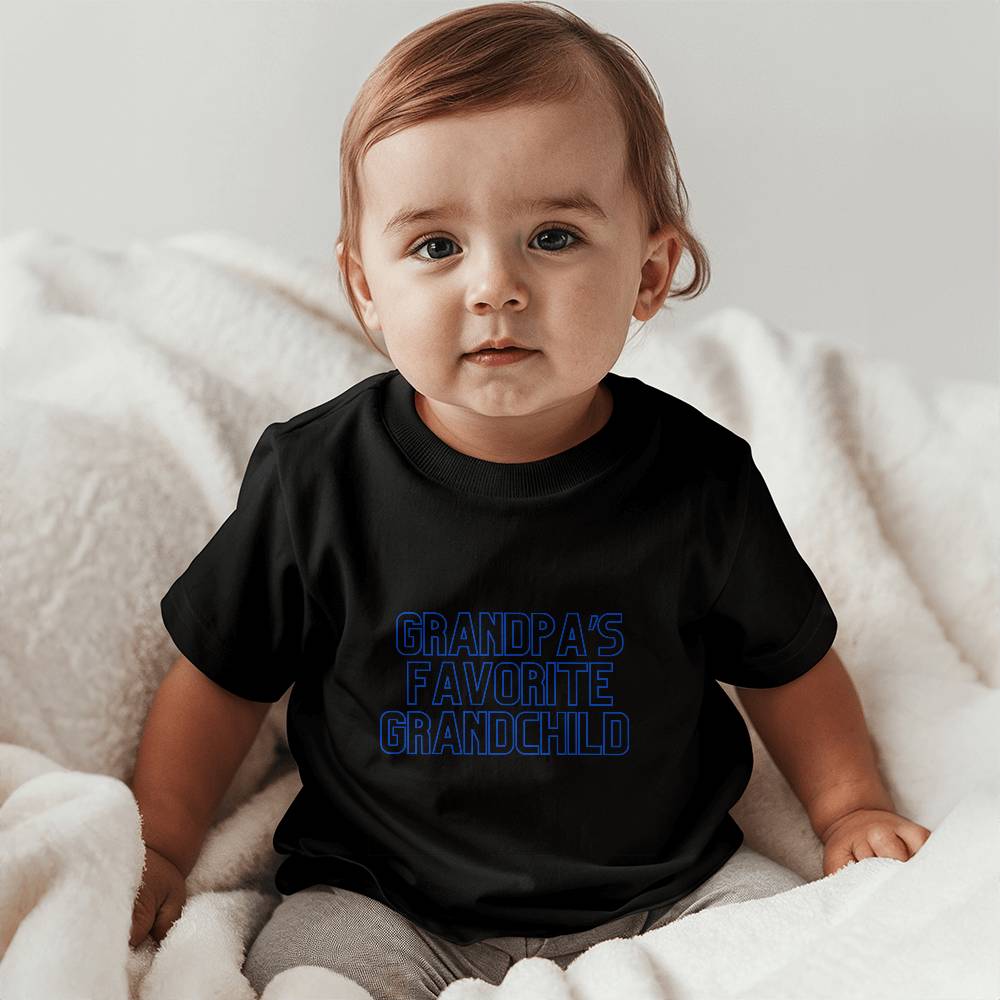 Grandpa's Favorite Grandchild Baby Tee