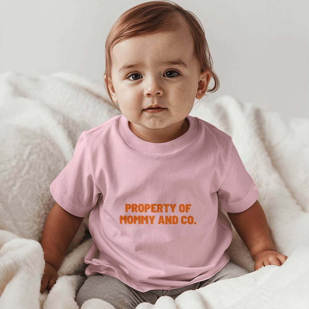 Property of Mommy and Co Baby Tee