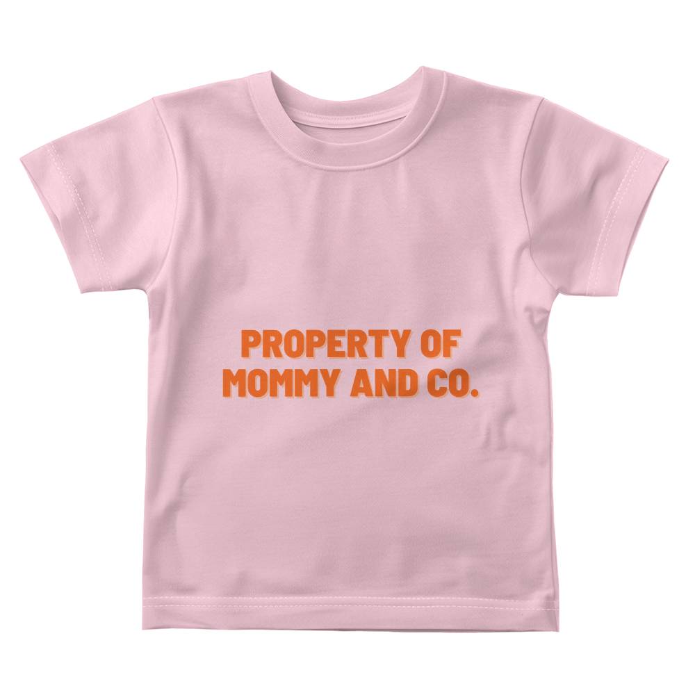 Property of Mommy and Co Baby Tee