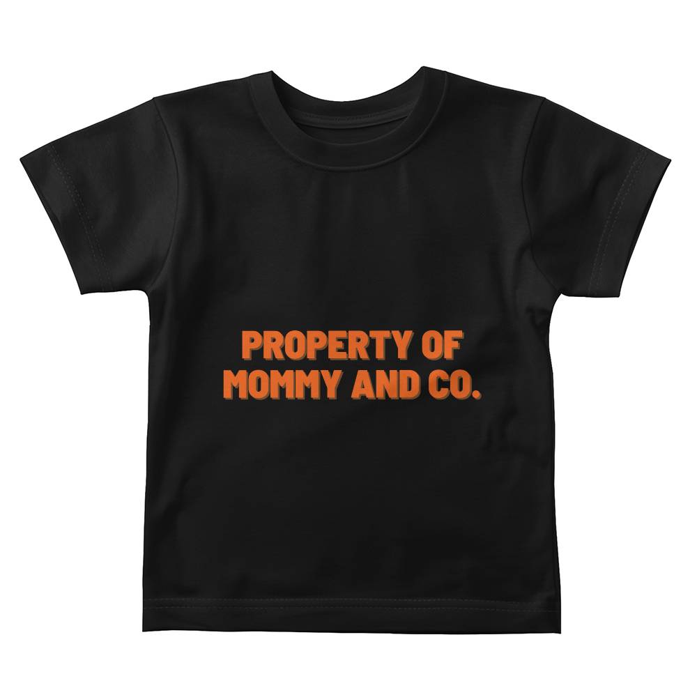 Property of Mommy and Co Baby Tee