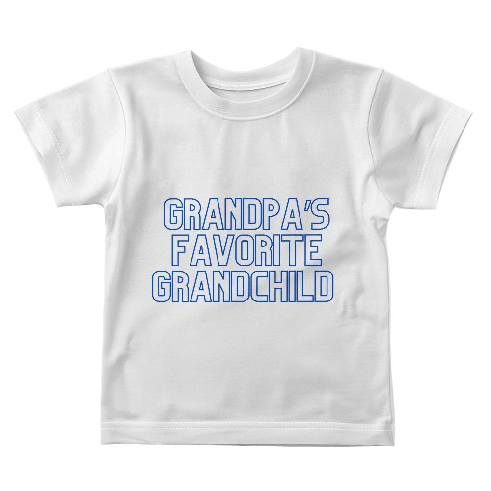 Grandpa's Favorite Grandchild Baby Tee