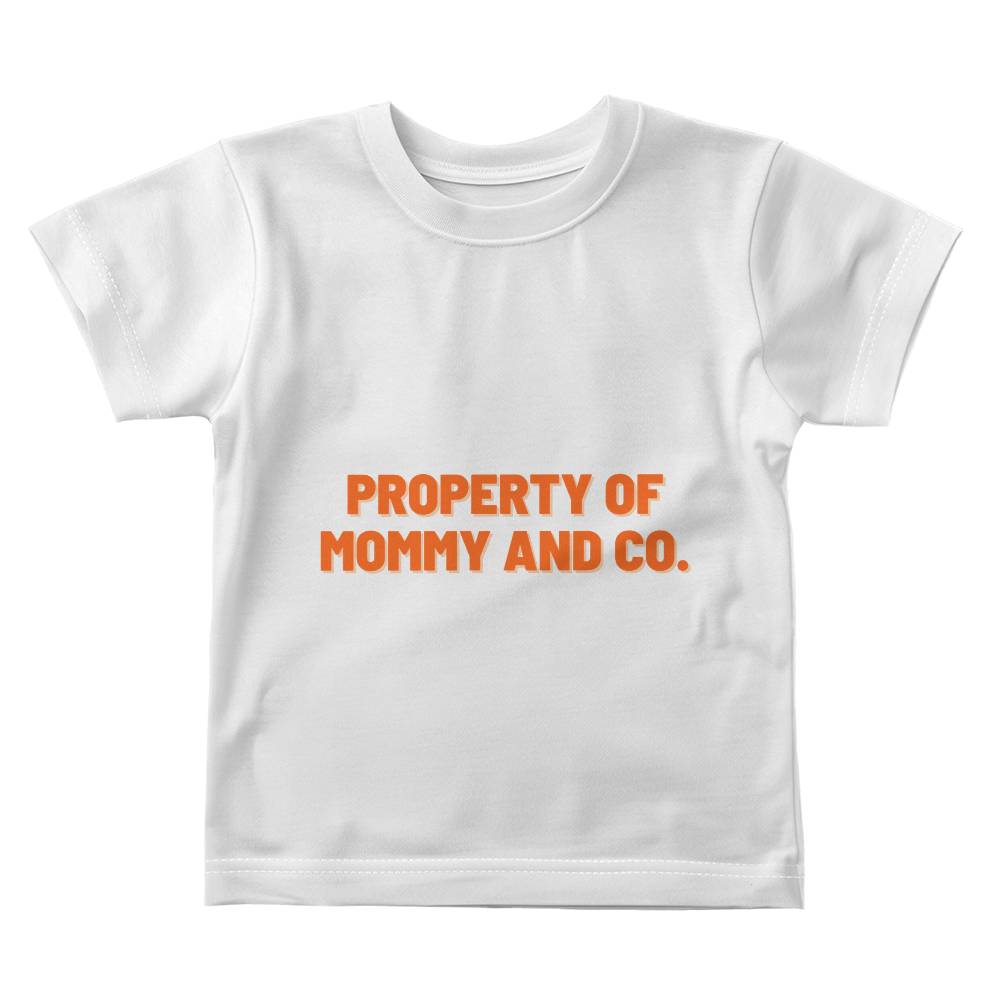 Property of Mommy and Co Baby Tee