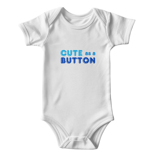 Cute as a Button Onesie