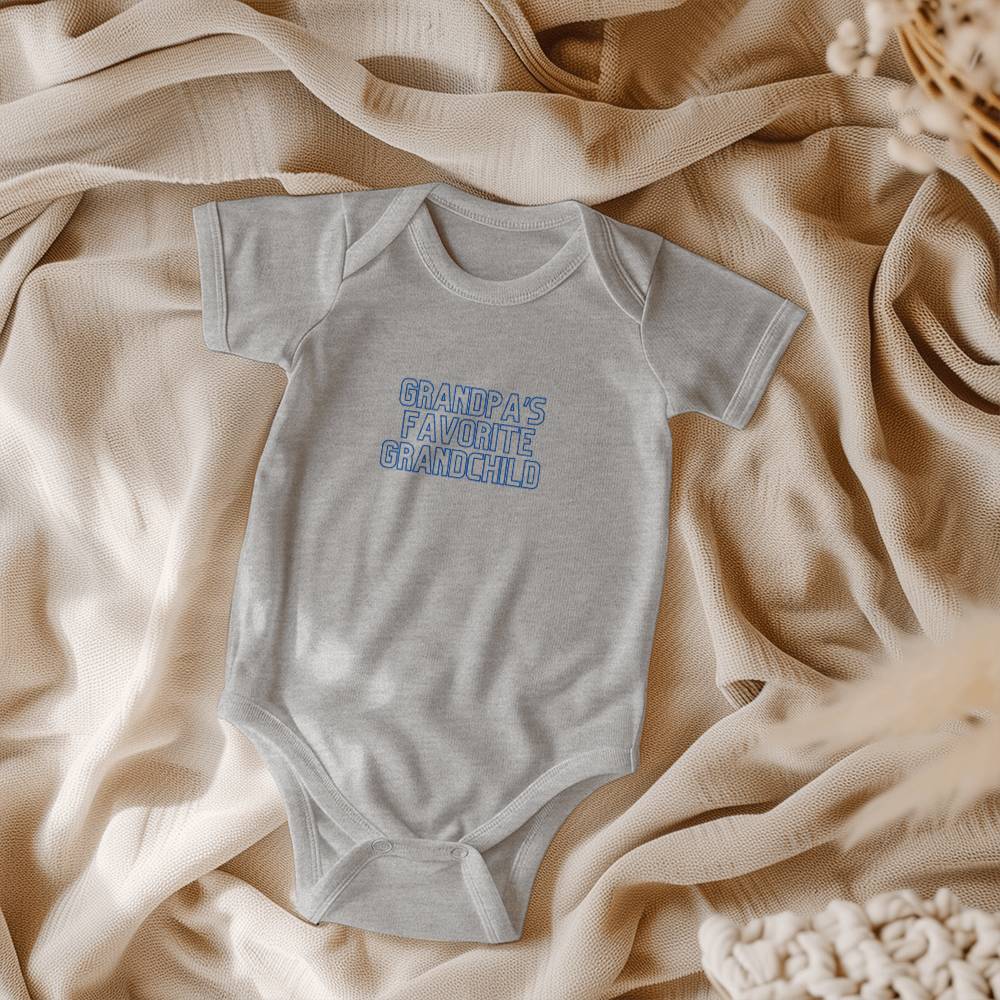 Grandpa's Favorite Grandchild Onesie