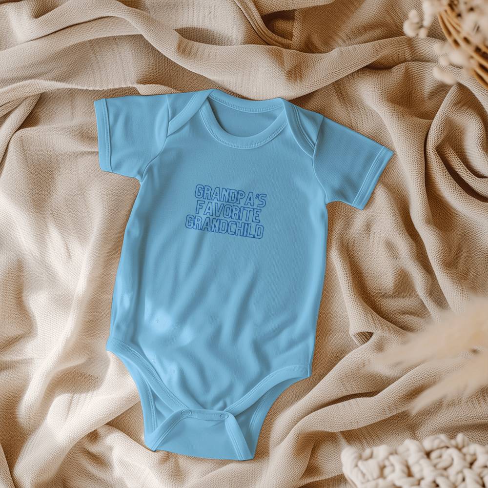 Grandpa's Favorite Grandchild Onesie