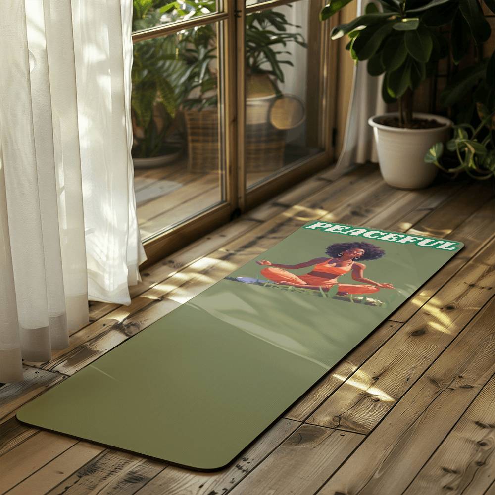 Peaceful Outside Yoga Mat