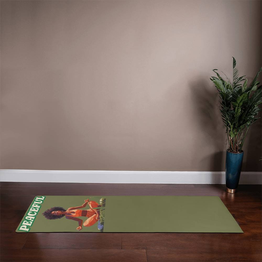 Peaceful Outside Yoga Mat