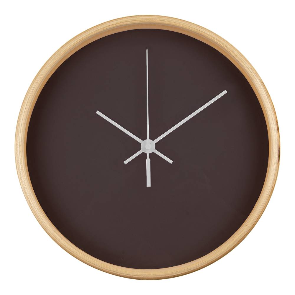 Classic Wooden Clock (Black)