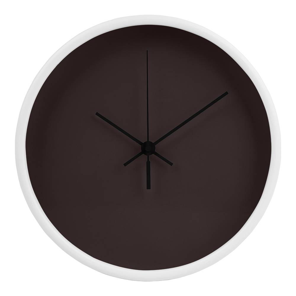 Classic Wooden Clock (Black)