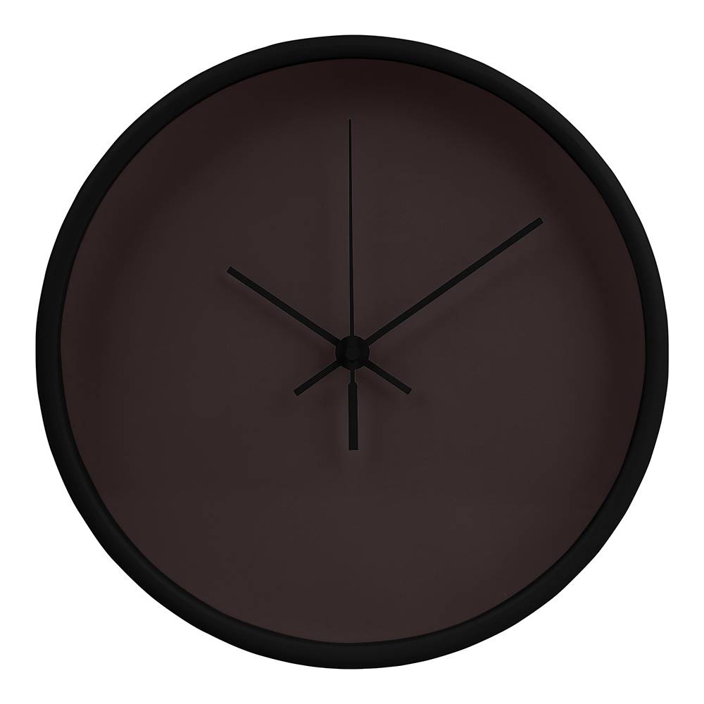 Classic Wooden Clock (Black)