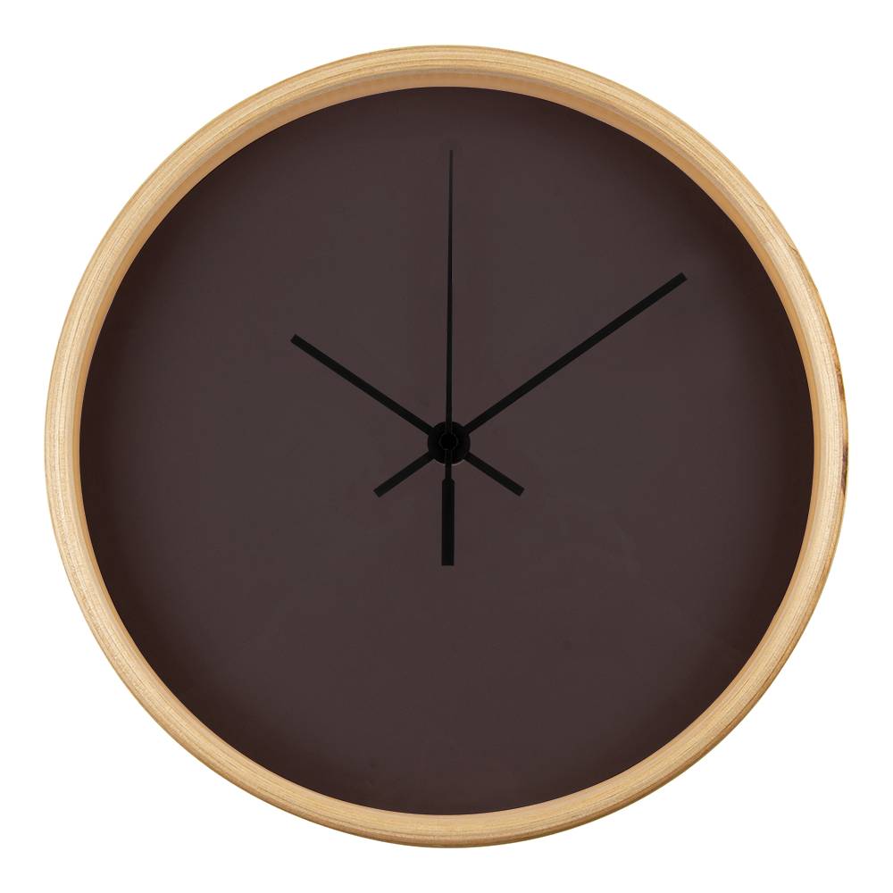 Classic Wooden Clock (Black)